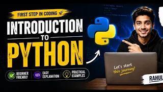 Learn Python From Scratch with Rahul Python for Beginners Part 4