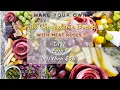 My DIY Fall Charcuterie Board with Meat Flowers All Publix Items Under 50