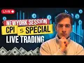 Download Lagu LIVE CPI Trading | EURUSD, XAUUSD, GBPUSD \u0026 DOLLAR Moves | New York Session Forex Live