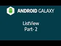 Multiple item selection in listview
