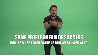 Shia Lebeouf goes hardcore Edit for GIFS