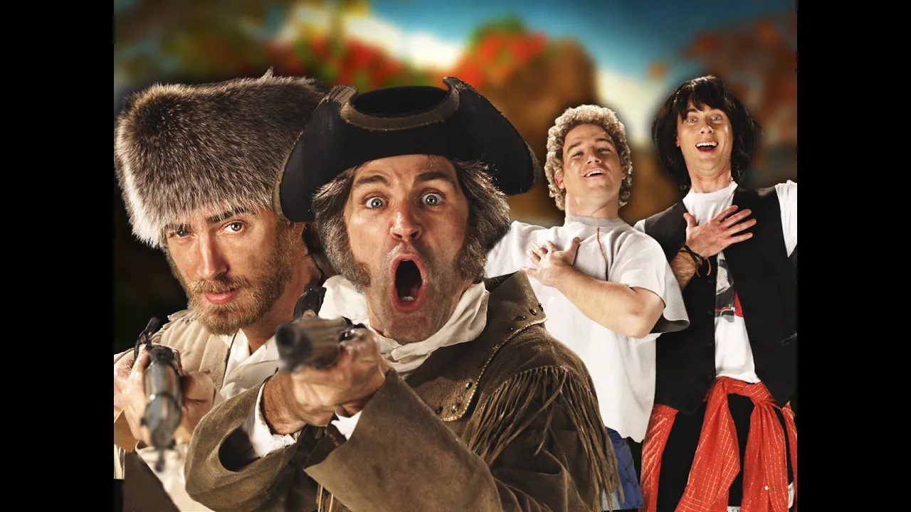 Lewis and Clark vs Bill and Ted. Epic Rap Battles of History