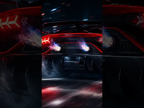 Flamethrower: Lamborghini Aventador SVJ | Ariana Grande (Atlisso Remix)