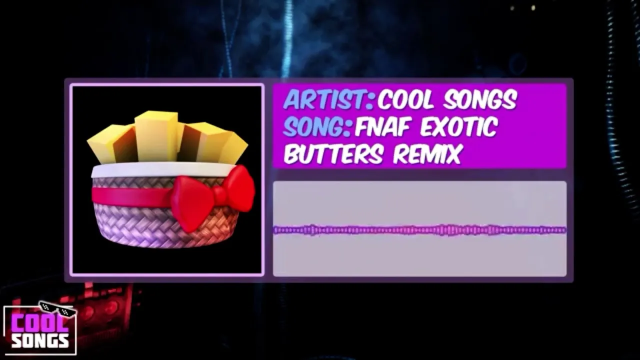 Exotic Butter Remix (fnaf) Origanal By - COOL SONGS