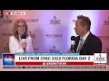 Alabama Governor Candidate Lindy Blanchard Interview with RSBN s own Brian Glenn at CPAC 2022 in FL
