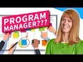 What does a Program Manager do Program Management Professional PgMP