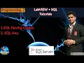 LabVIEW SQL Programming 7 SQL Having SQL Any LabVIEW SQL