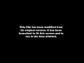 This film has been modified from its original version 720p60
