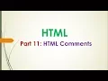 HTML Comments Bangla Tutorial HTML Part-11