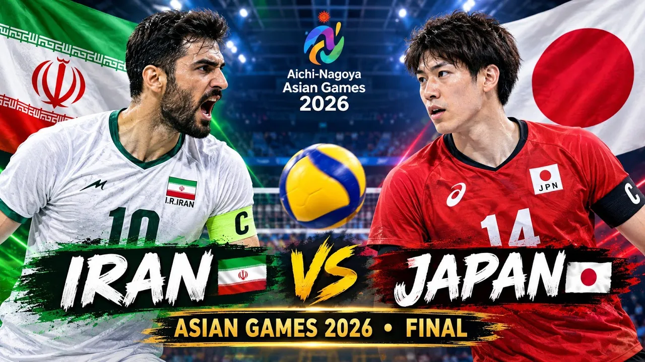 🇮🇷 IRAN vs JAPAN 🇯🇵 | EPIC Volleyball Showdown 🔥 | Asian Games 2026 | Full Match Highlights 🏐