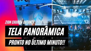 PROJEÇÃO PANORÂMICA NA ZION CHURCH BUTANTÃ