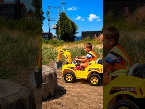 La roue s’est détachée ! Dima part réparer le tracteur ! 🚜🛠️
