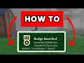 How To Get The HUMILIATION BADGE In 99 Nights In The Forest