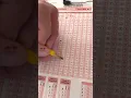 Part 1 Filling out a Scantron