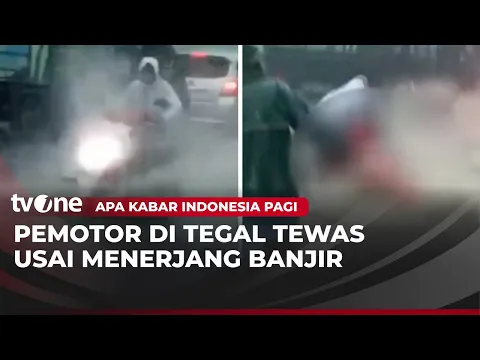Tragis! Pelajar di Tegal Tewas Terseret Banjir, Jasad Ditemukan 20 Km | AKIP tvOne