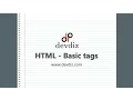 HTML Basic tags Chapter 2