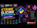 Python String Slicing Explained Indexing Slicing Reverse Strings