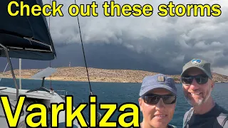 Crazy storms hit us in Varkiza / Vari! (Sailing Dakini – Leave to Roam Ep. 34)