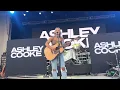 Ashley Cooke and Brett Young perform Never Til Now
