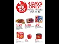 Hy-Vee 4-Days Red Hot Deals Sale Ad Flyer 10 10 2022-10 13 2022 Stock-up Price Prepping
