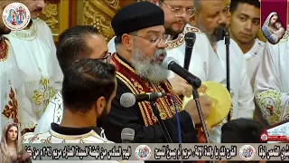 عشية وتمجيد السيدة العذراء ابونا بيشوى القمص لوقا 