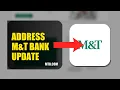 How To Update Address On M T Bank 2026 EASY GUIDE