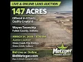 Metzger Auction is Selling 147 - Acres of Quality Cropland Offered in 4 Tracts in Fulton Co IN