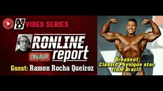 Ramon Rocha Querioz: Breakout Classic Physique Star! The Ronline Report