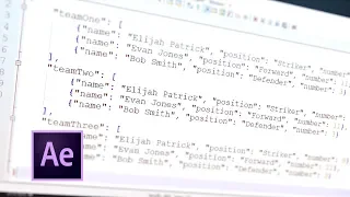 Tip 067 - How To Create Use a JSON File in After Effects
