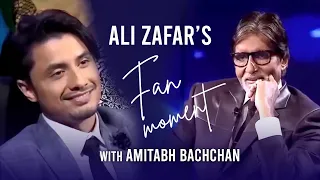 ali zafars fan moment with amitabh bachchan kill dil cast kbc
