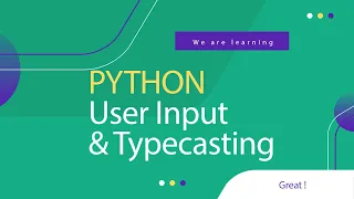 Python Tutorial for Beginners 4 User input in Python Command Line Input - with Examples