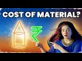 Cost of Canvas Used for Tent Surface Area of Cylinder Cone Math Real Life Problem Solution