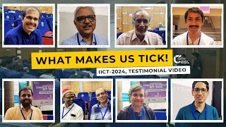What Makes us Tick! IICT 2024 testimonial video | India's first compiler technology workshop