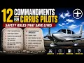 12 Commandments Every Cirrus Pilot Should Know and Follow