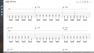 Blink-182 - Adam s Song LEAD GUITAR TAB PLAY ALONG