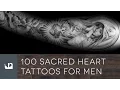 100 Sacred Heart Tattoos For Men