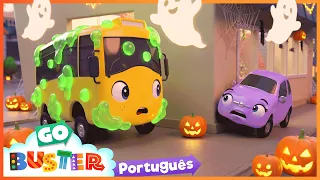 Zumbi Buster de Halloween 🧟‍♂️ Go Buster em Português | Desenhos Animados para Crianças
