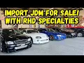 JDM Cars for Sale featuring R Specialties