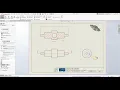 SolidWorks Drawing Dimensions and Section View