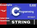 String in C Programming Part 1 Practice with example