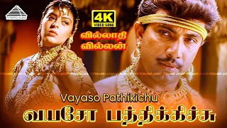 Vayaso Pathikichu 4K Video Song | Villadhi Villain | Sathyaraj | Nagma | Vidyasagar | Pyramid Audio