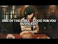 Download Lagu One Of The Girls X Good For You [Edit Audio]