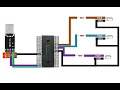 MikroC for PIC software serial read data tutorial Send bytes from PC to PIC16F877A to toggle 3 LEDs