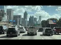 Driving Through Atlanta on Interstate 75 South