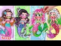 Download Lagu [🧜‍♀️Paper DIY] Demon Slayer MERMAID Mitsuri - Learn Makeup \u0026 Cosplay⭐| Seegi Stop Motion Paper ASMR