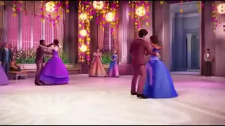 رقصه واغنيه نهايه فيلم باربي والباب السحري 