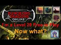 DDO I Made it to Level 20 as a Free to Play - Now What