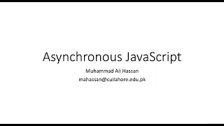 12 Asynchronous JavaScript Node js Tutorial for Beginners