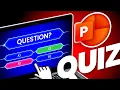 PowerPoint Interactive Quiz Tutorial FREE Template
