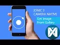 Ionic 3 Camera Native - Pick From Gallery 2